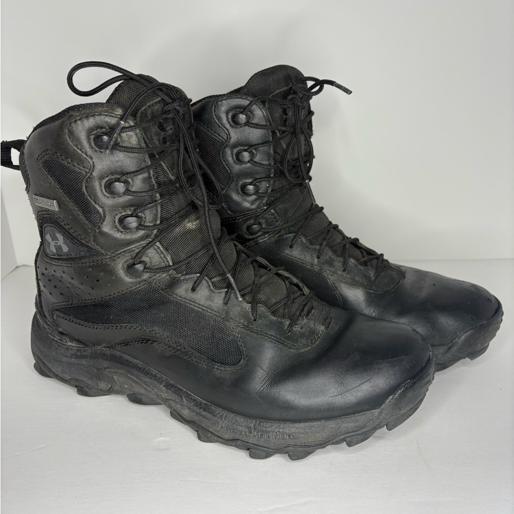 Under Armour Speed Freek 1227564-001 GTX Black Tactical Combat Boots Men's 12
